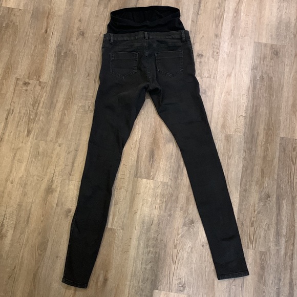 ASOS Maternity Black Skinny Jeans Size 6 - Picture 4 of 4